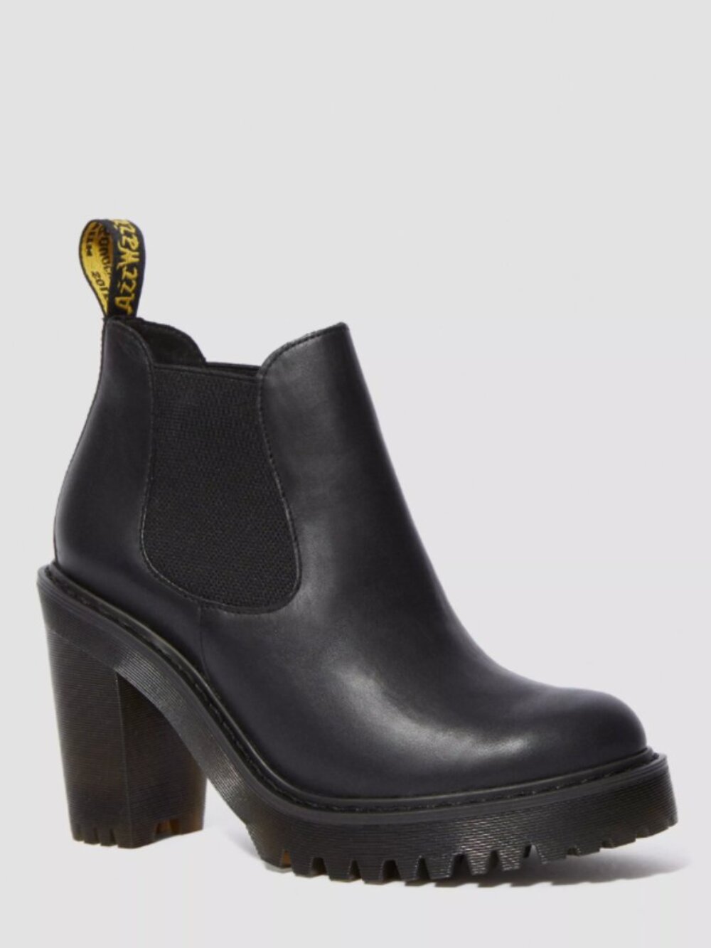 Dr. Martens Hurston Leather Heeled Chelsea Boots